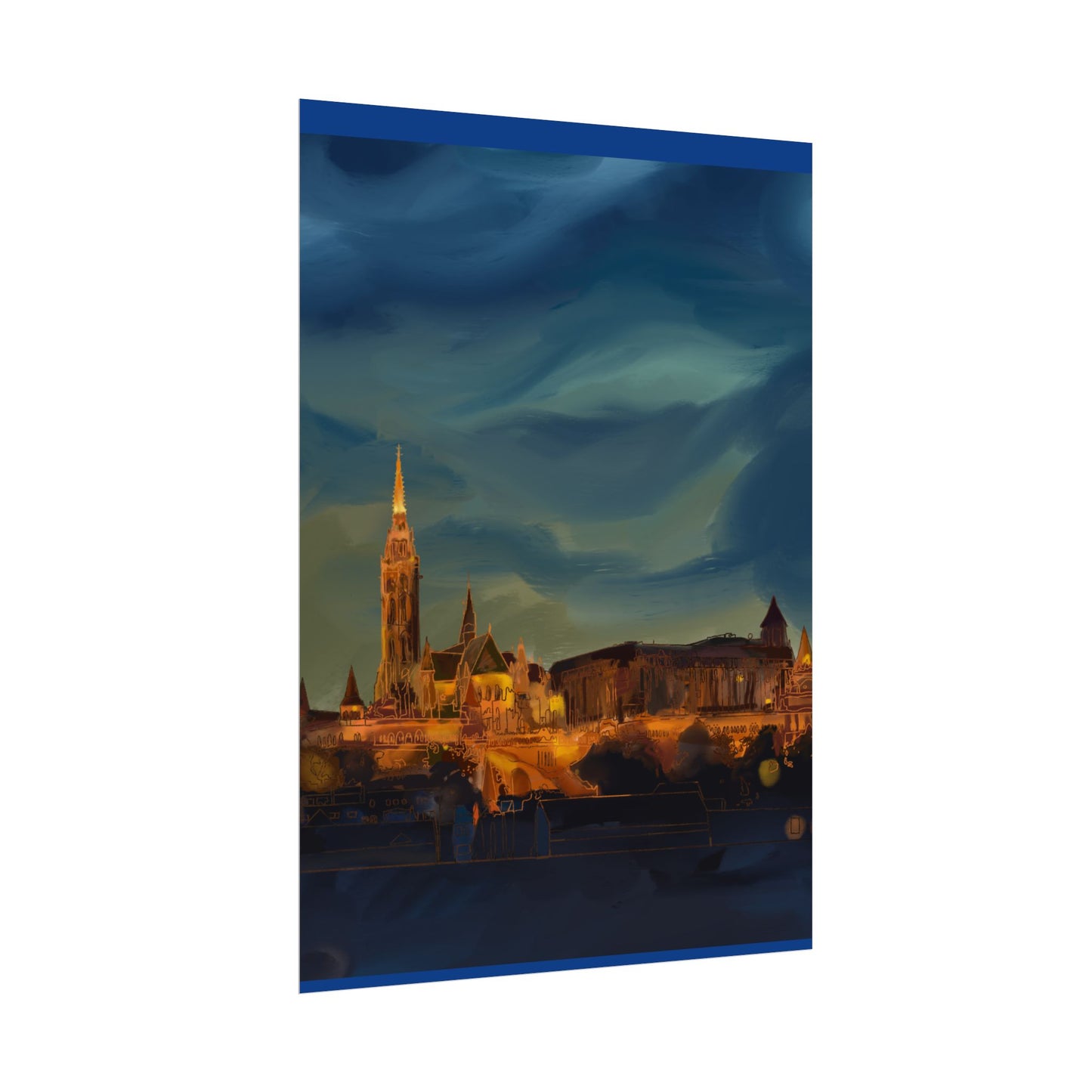 Hungary Rolled Poster