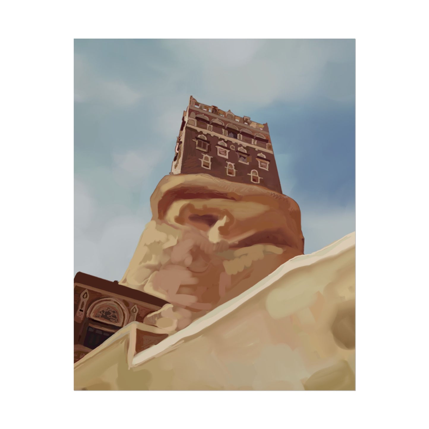 Yemen Rolled Poster
