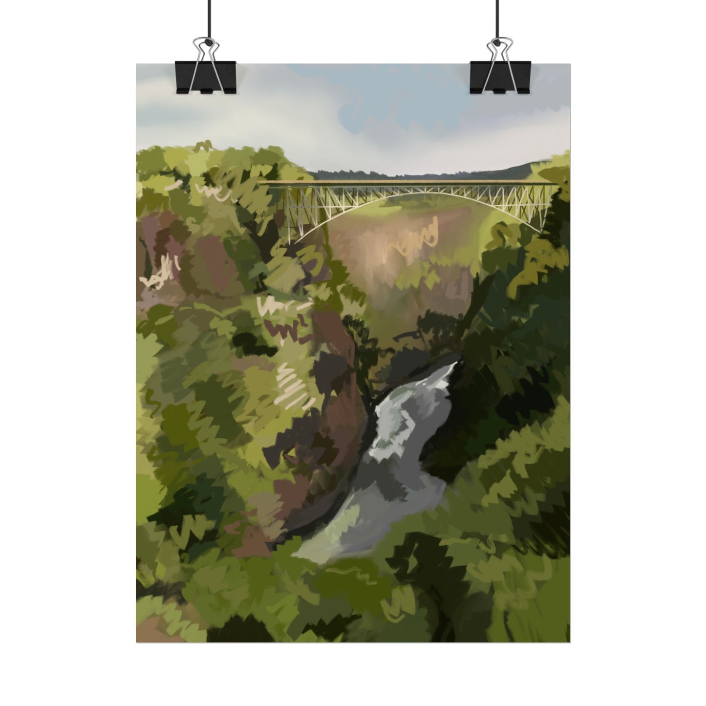 Zimbabwe Rolled Poster