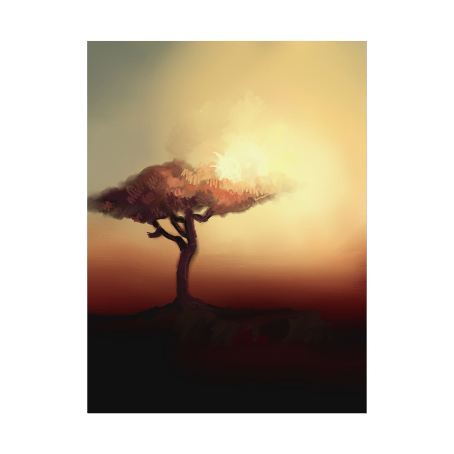 Kenya Rolled Poster