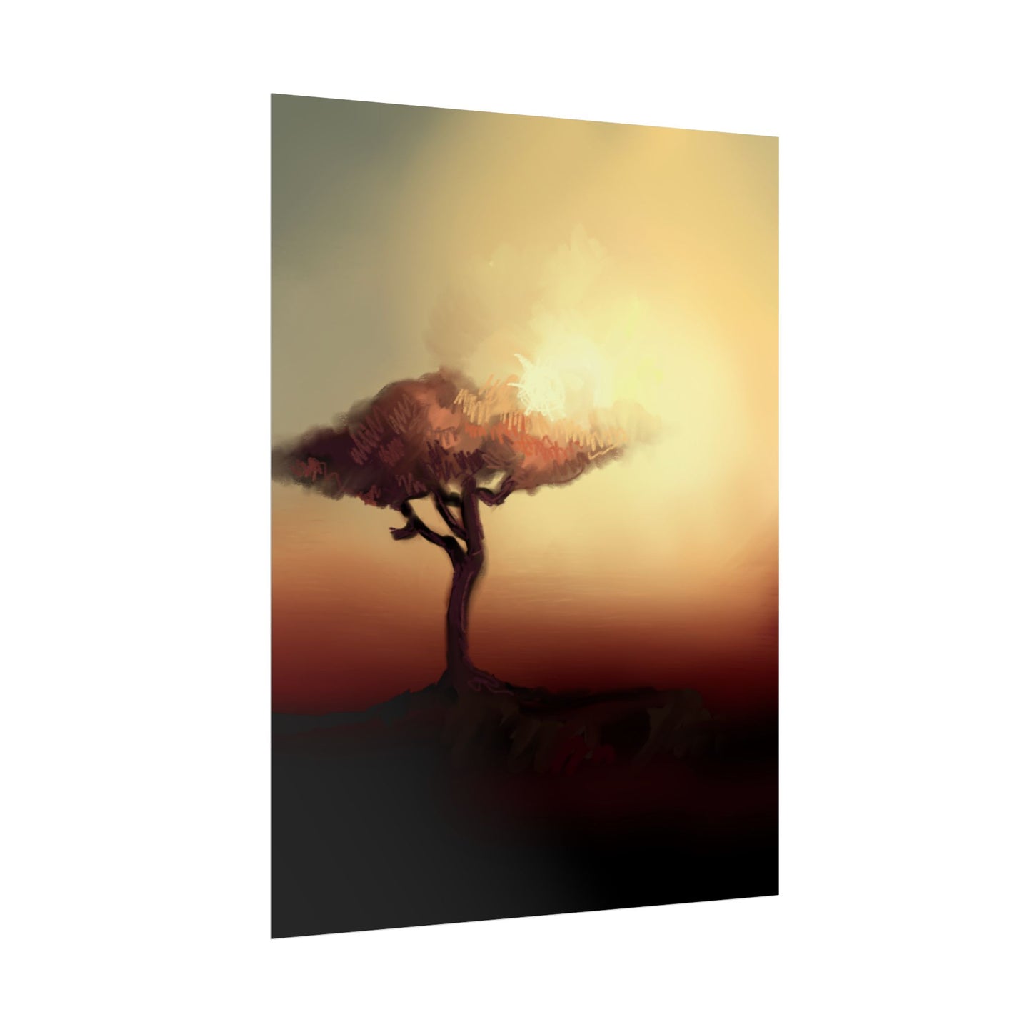 Kenya Rolled Poster