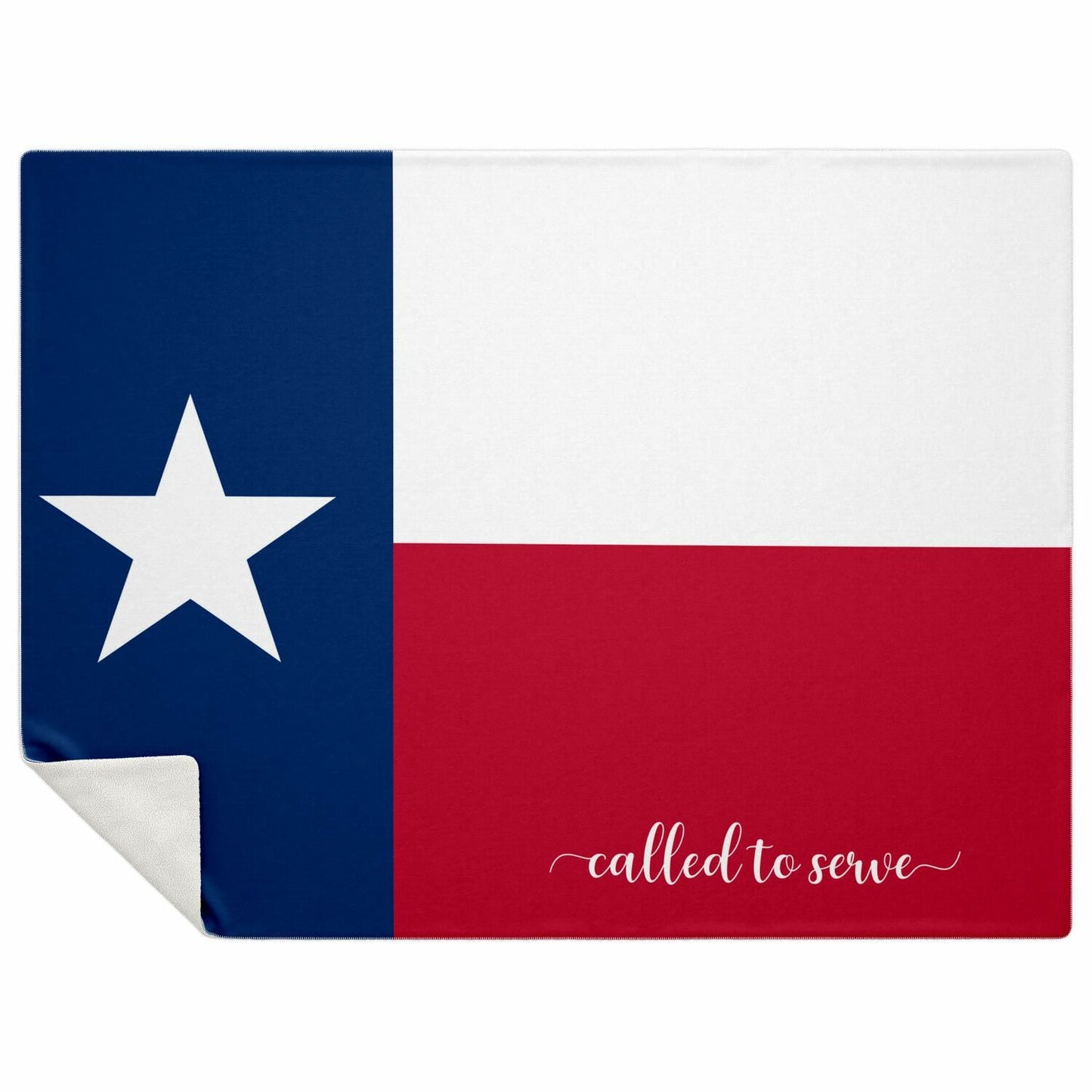 TEXAS Called to Serve Premium Microfleece Blanket