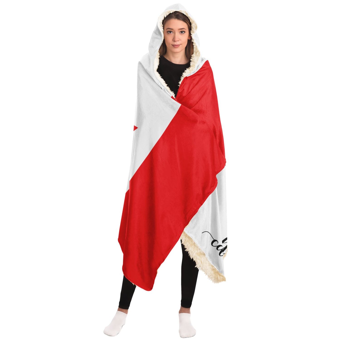 CANADA Called to Serve Hooded Blanket