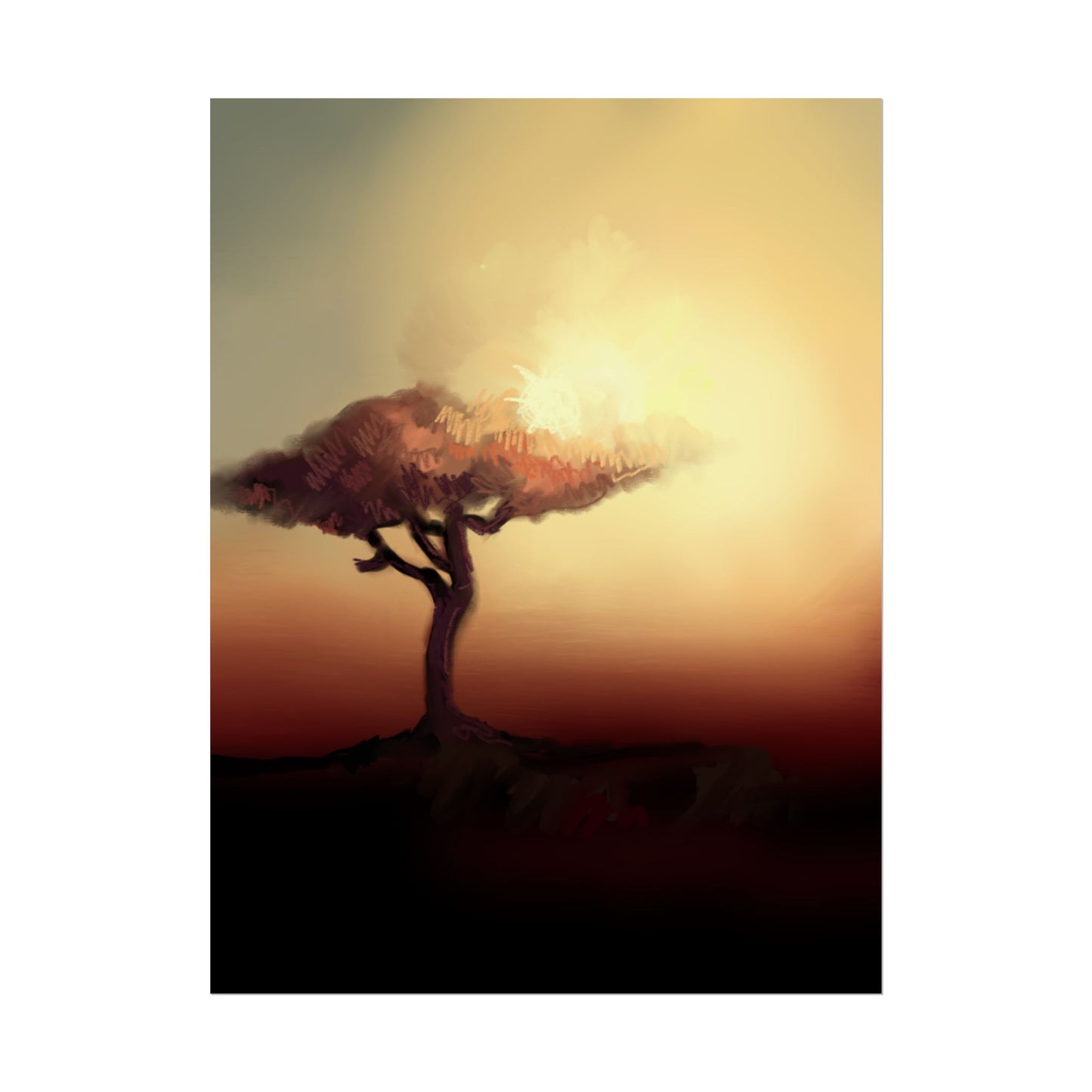 Kenya Rolled Poster