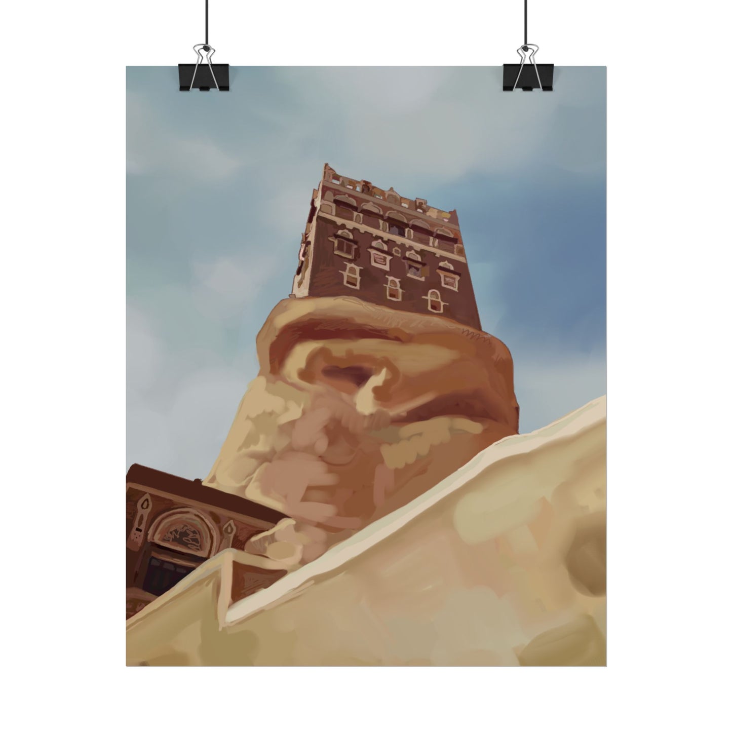 Yemen Rolled Poster