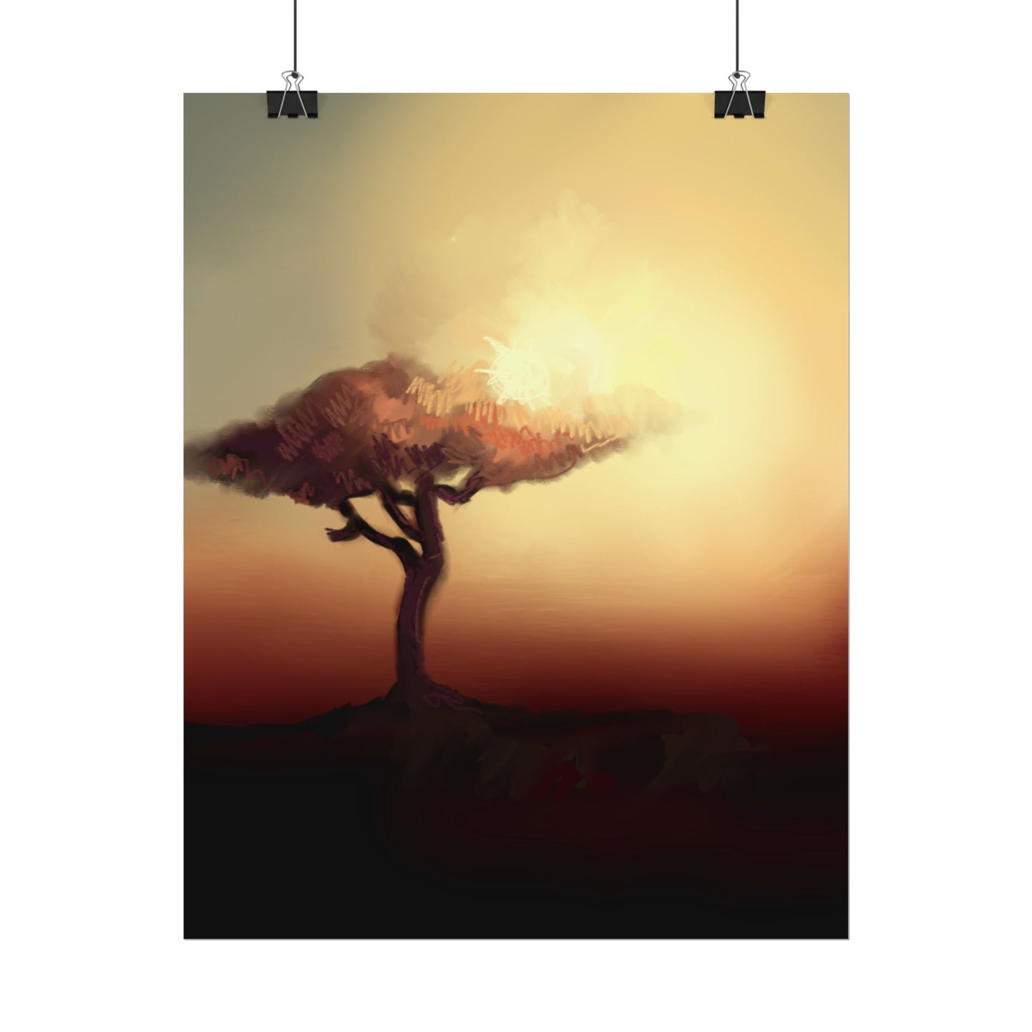 Kenya Rolled Poster