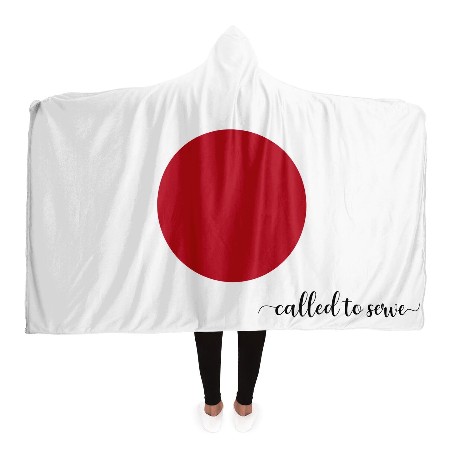 JAPAN CALLED TO SERVE Hooded Blanket