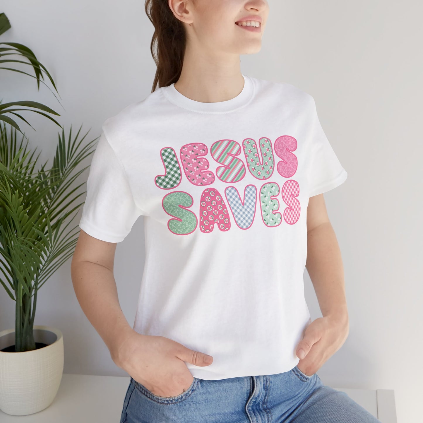 JESUS SAVES Unisex fit tt