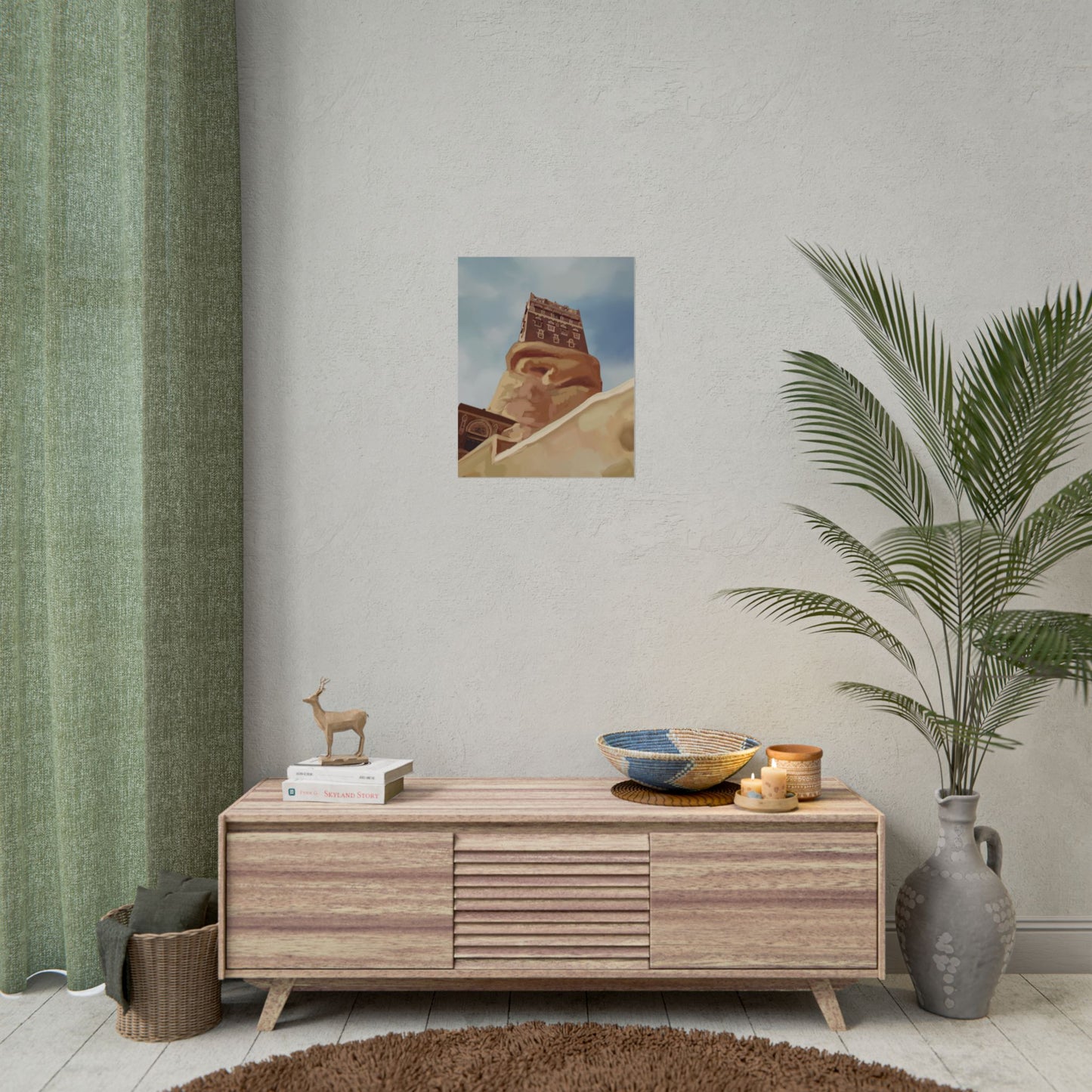 Yemen Rolled Poster
