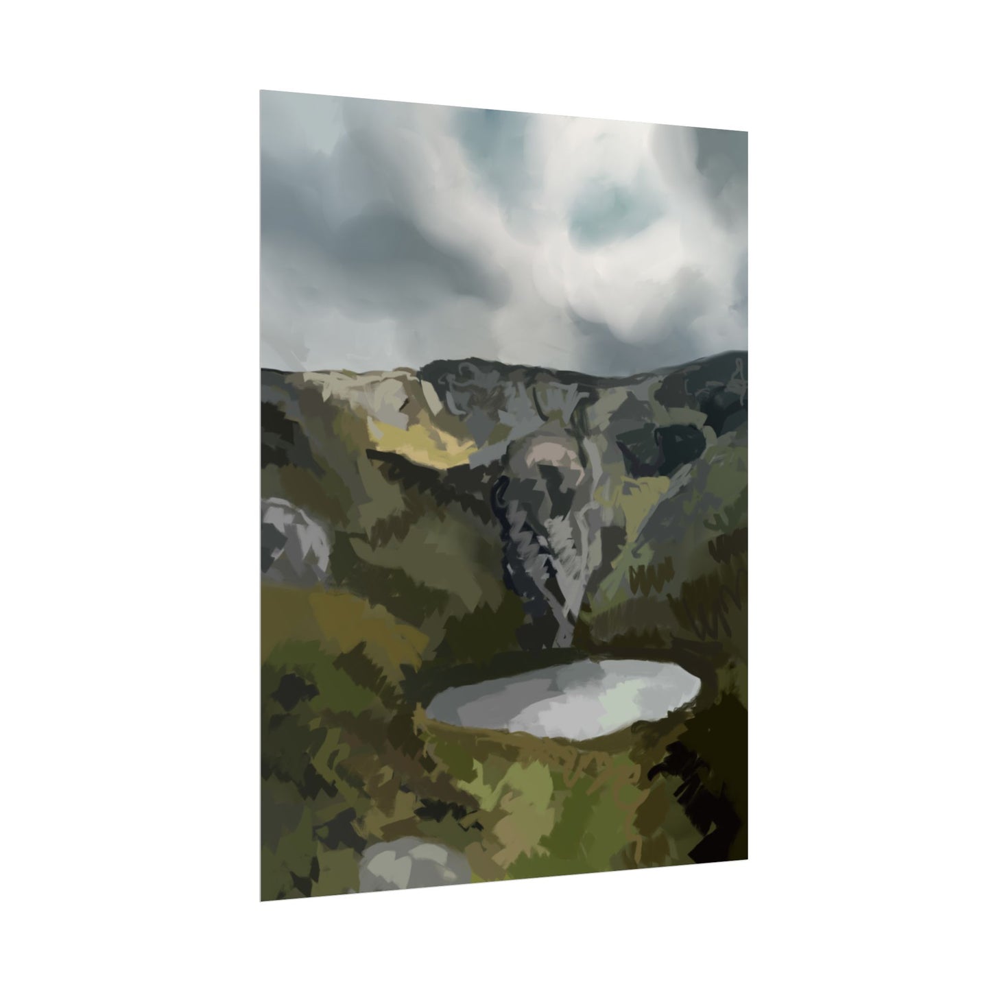 Wales Rolled Poster