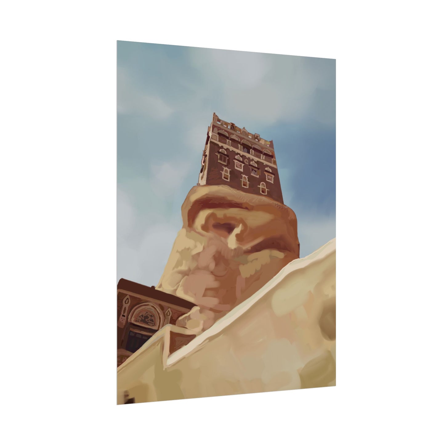 Yemen Rolled Poster