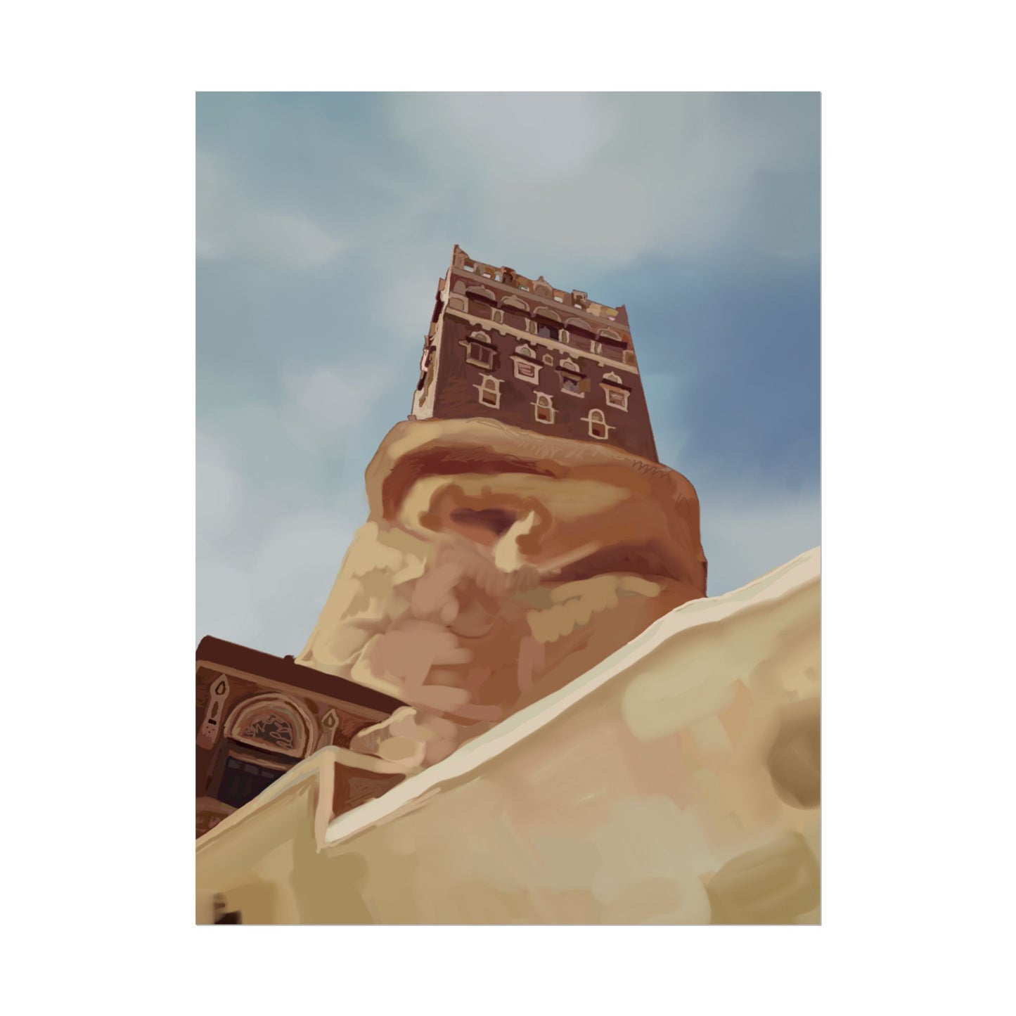 Yemen Rolled Poster
