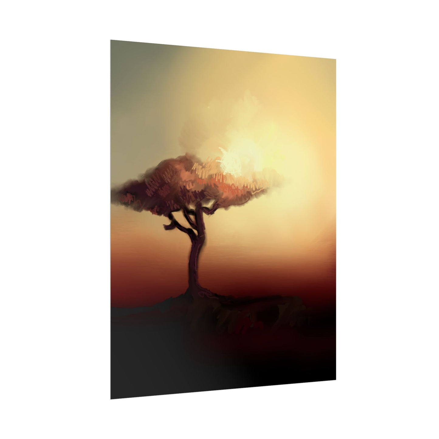 Kenya Rolled Poster