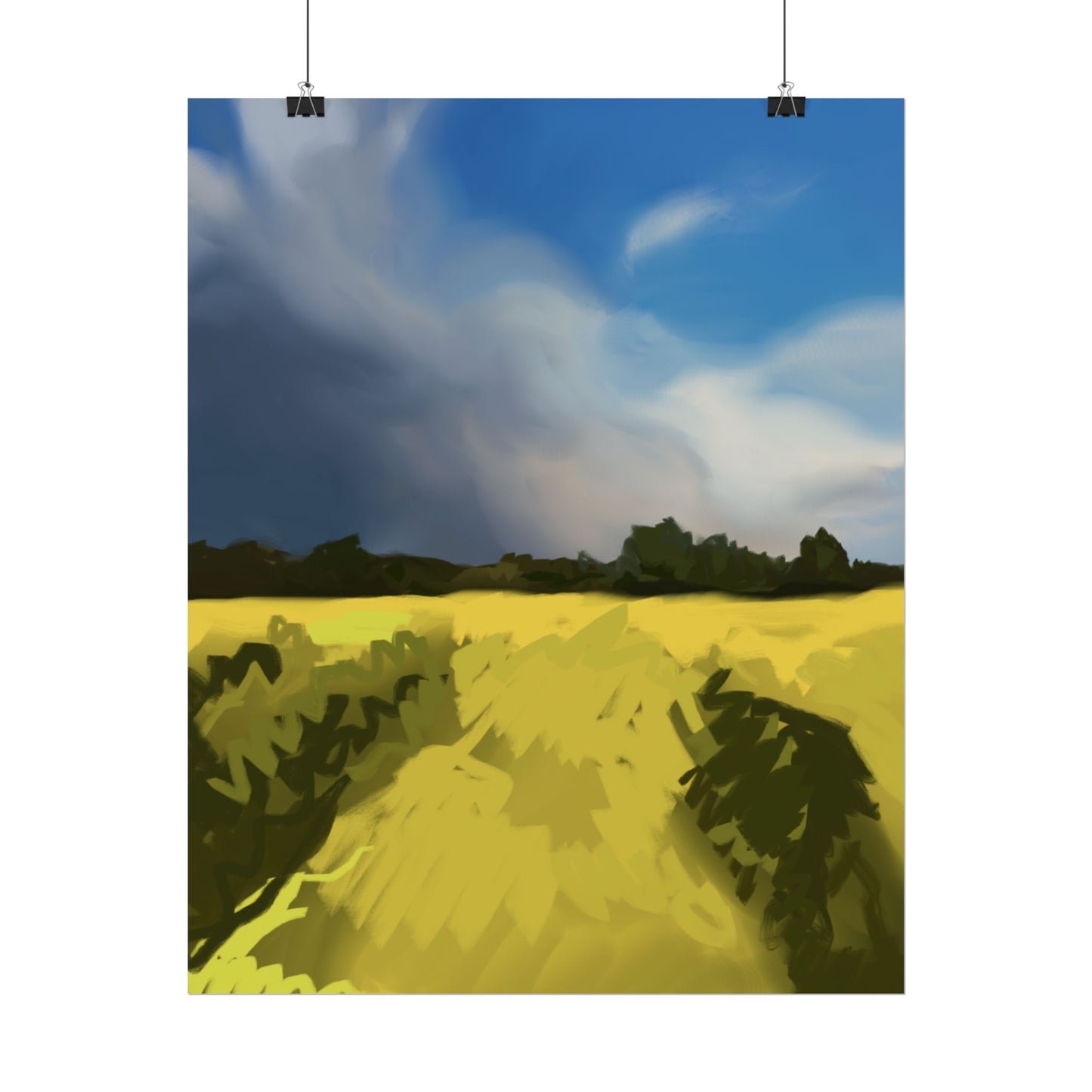 Ukraine Rolled Poster