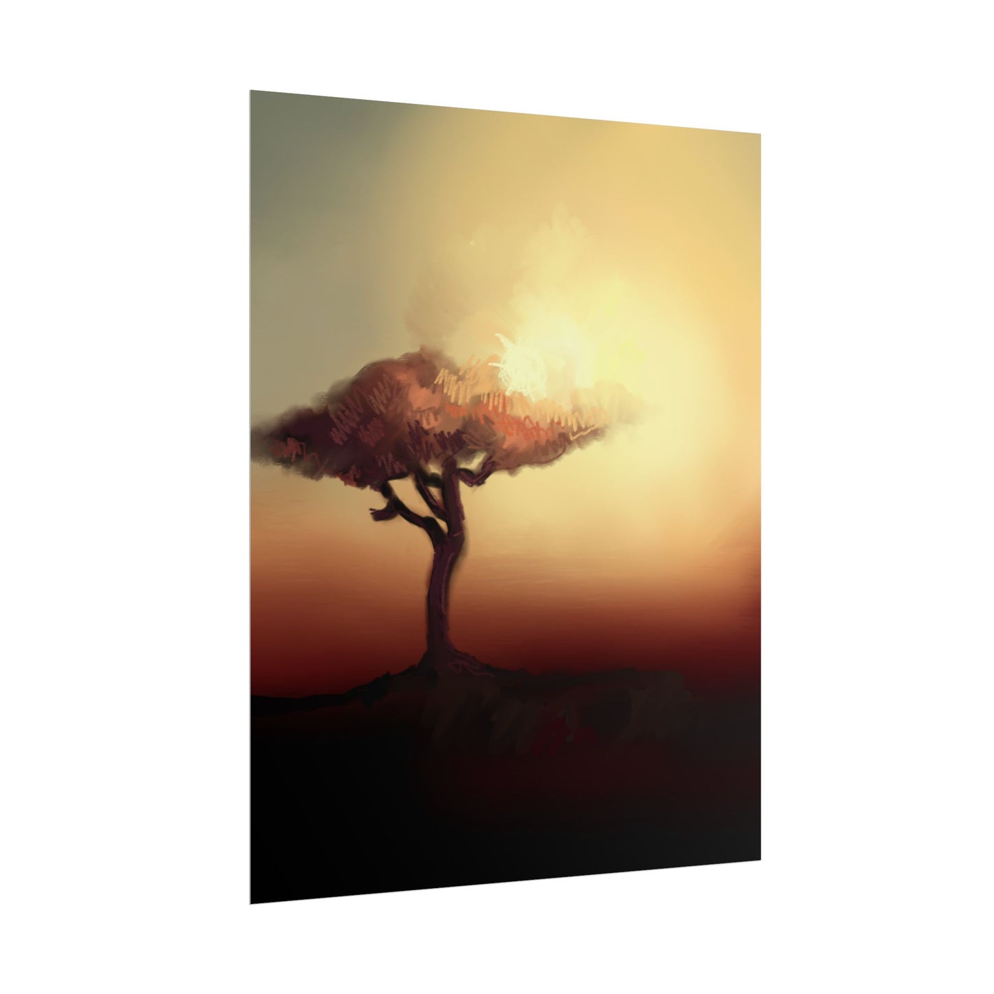 Kenya Rolled Poster