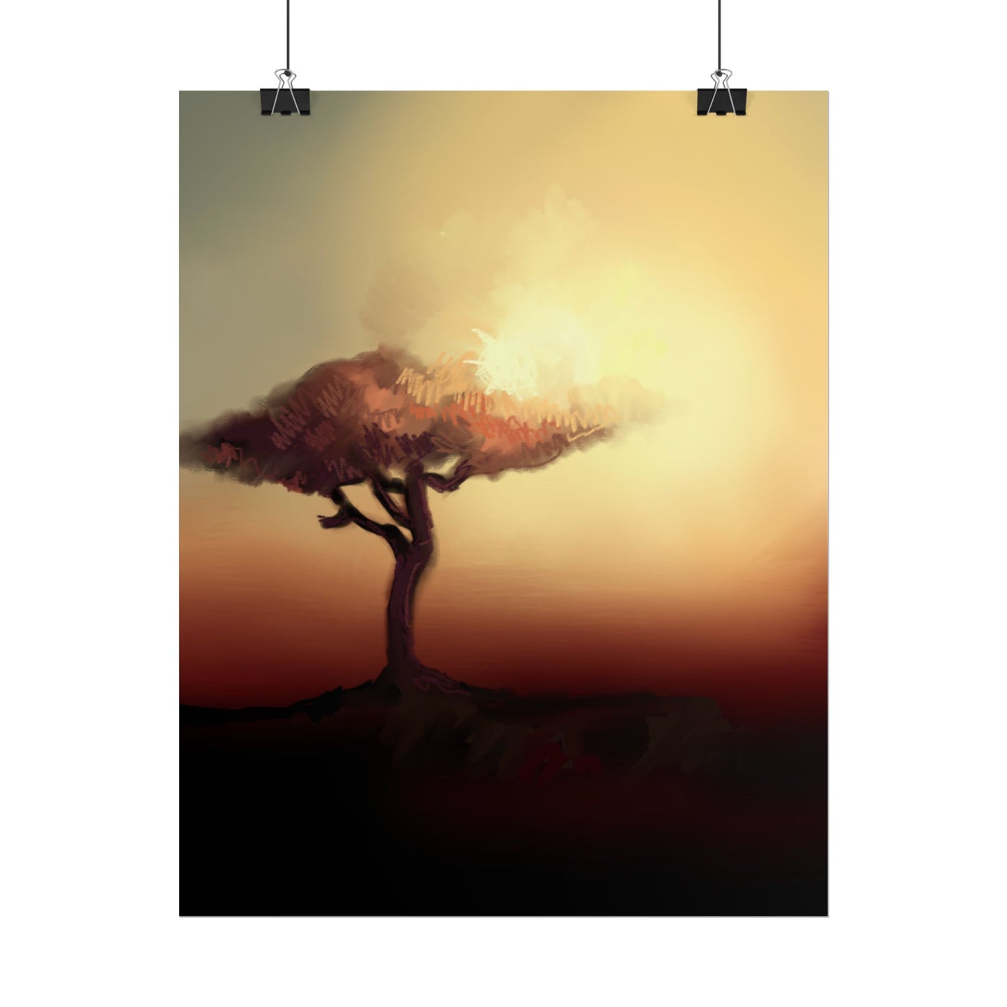 Kenya Rolled Poster