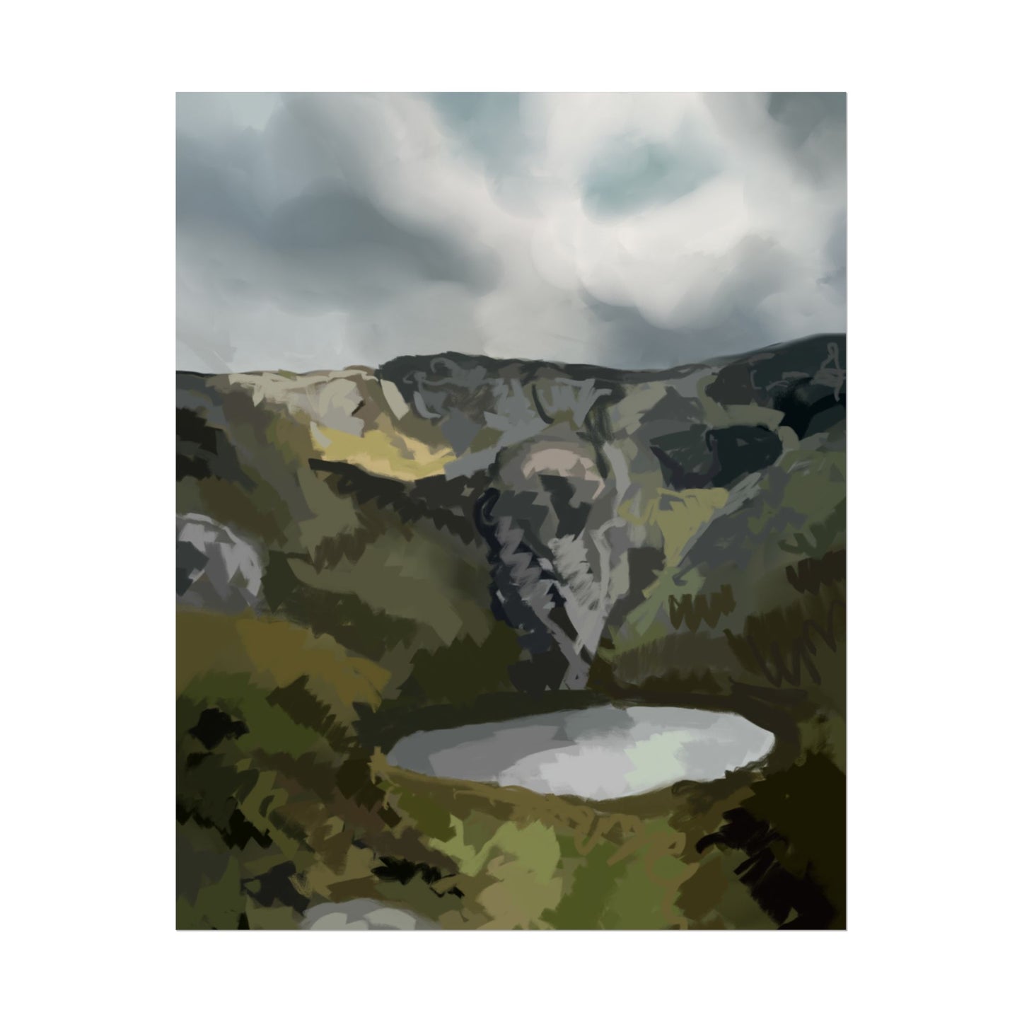 Wales Rolled Poster
