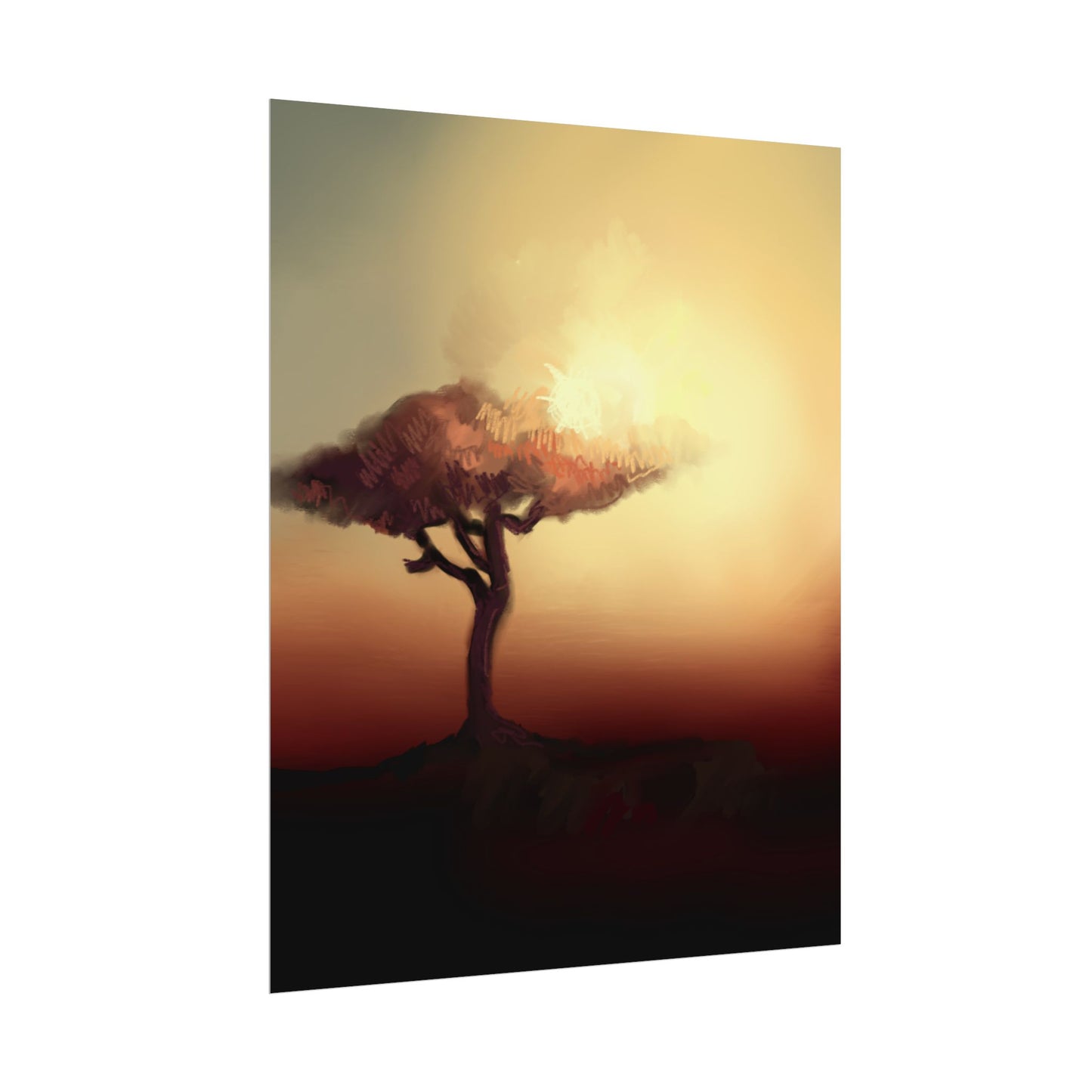 Kenya Rolled Poster