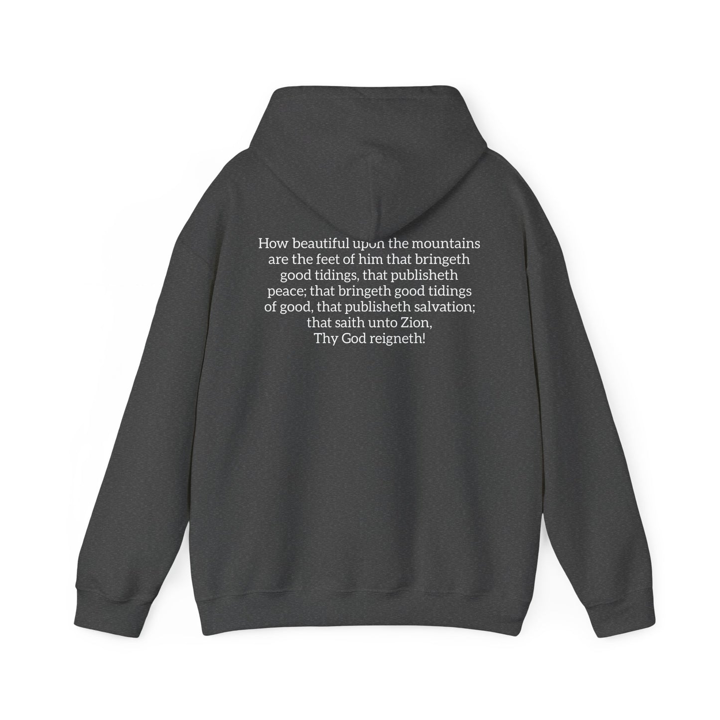 How Beautiful Upon the Mountains Hoodie