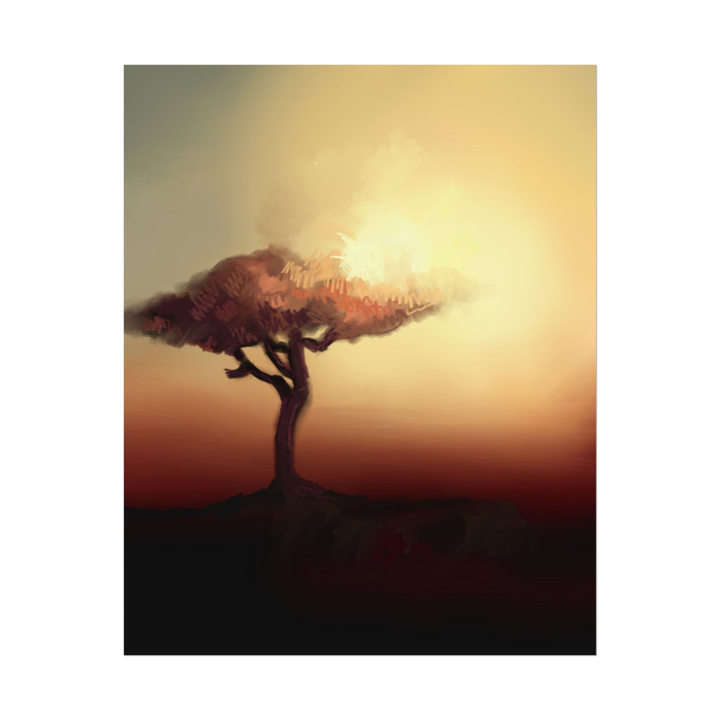 Kenya Rolled Poster