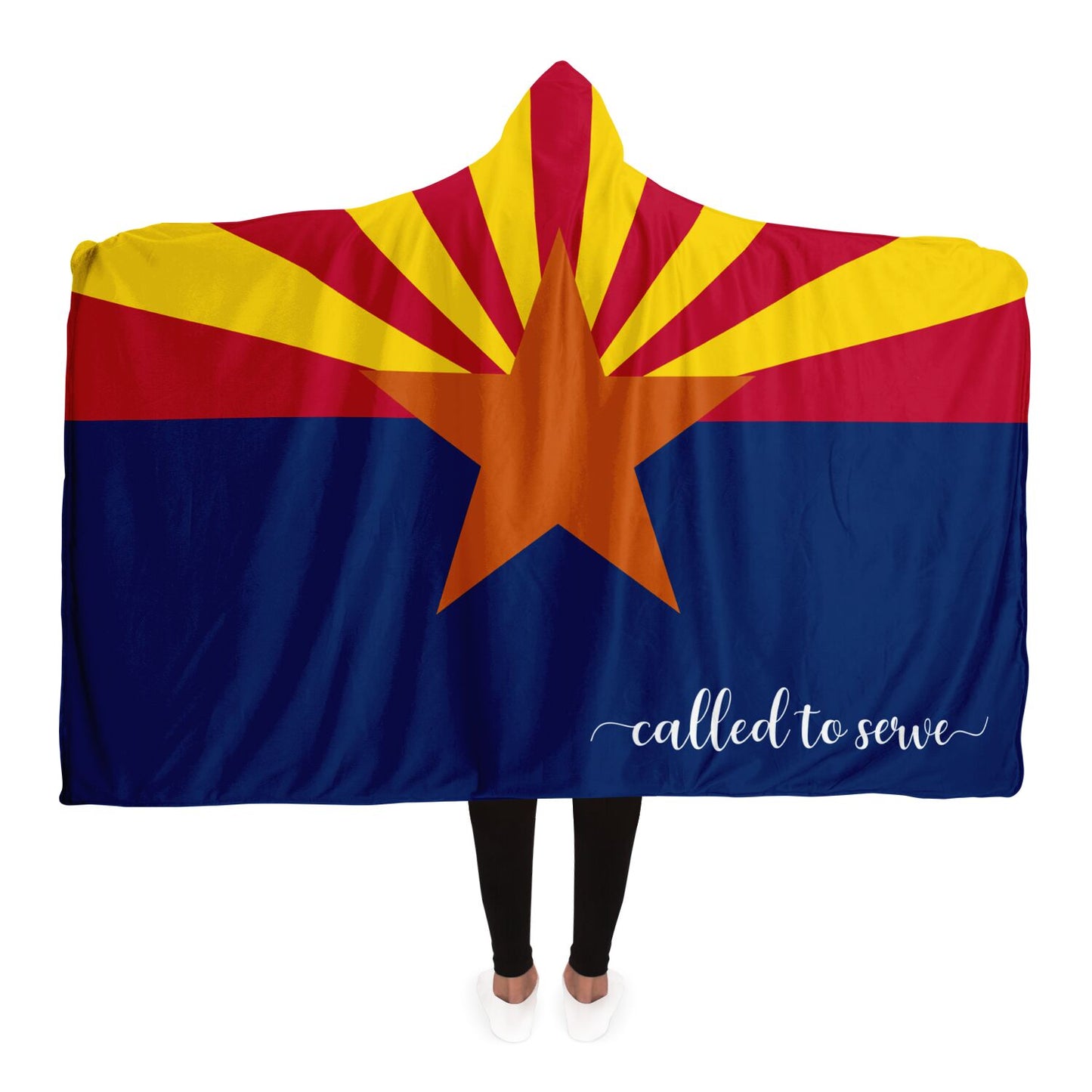 ARIZONA Called to Serve Hooded Blanket