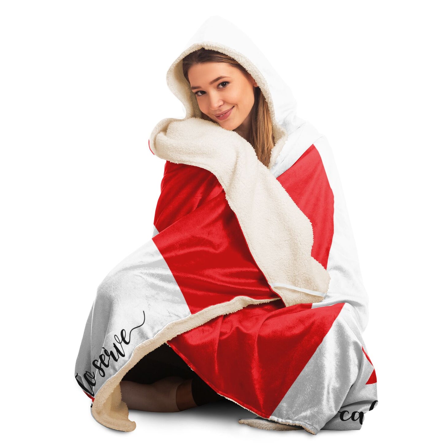 CANADA Called to Serve Hooded Blanket