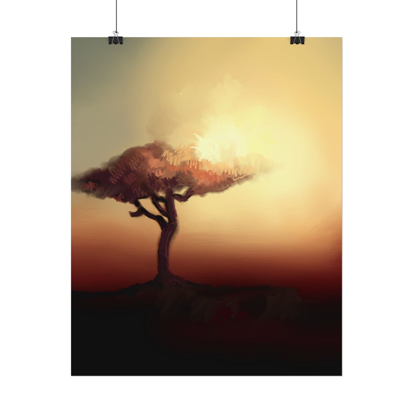 Kenya Rolled Poster