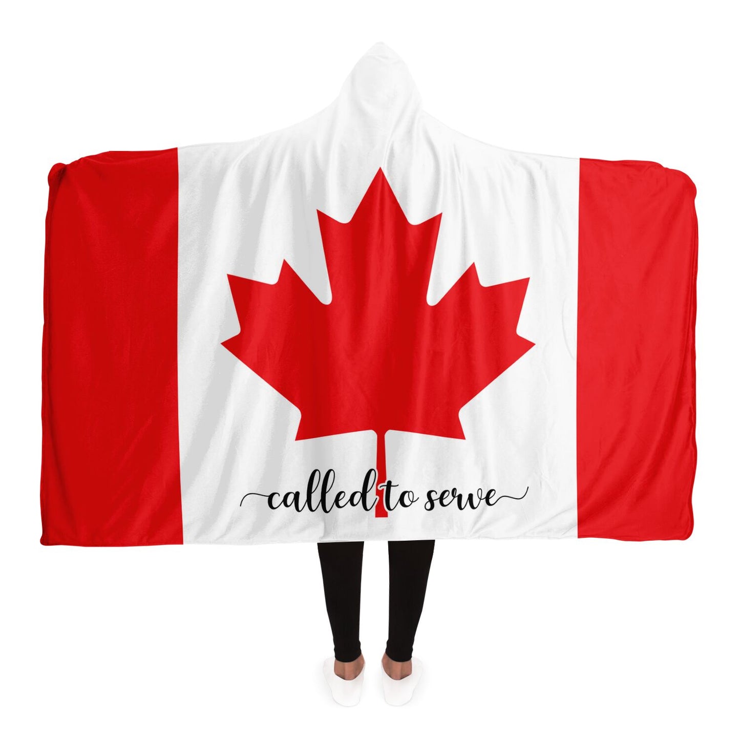 CANADA Called to Serve Hooded Blanket