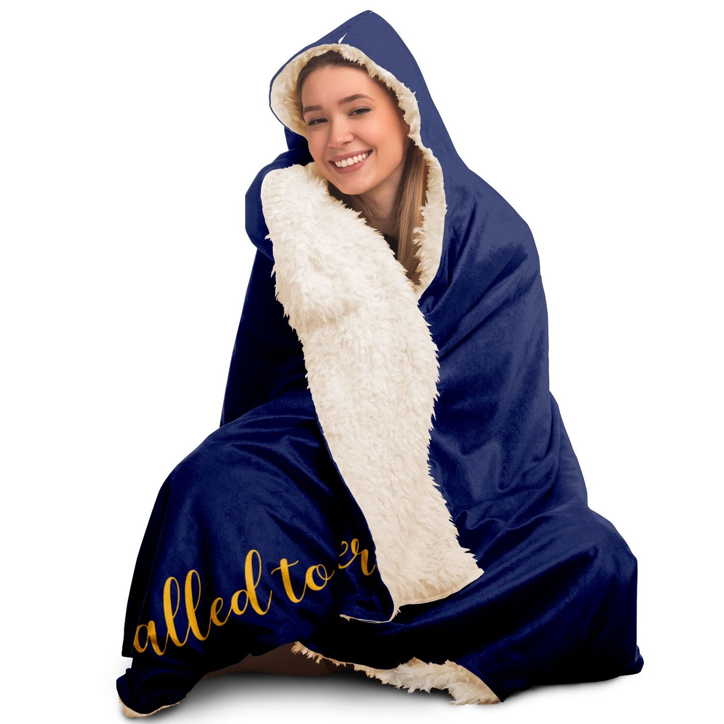 ALASKA CALLED TO SERVE Hooded Blanket