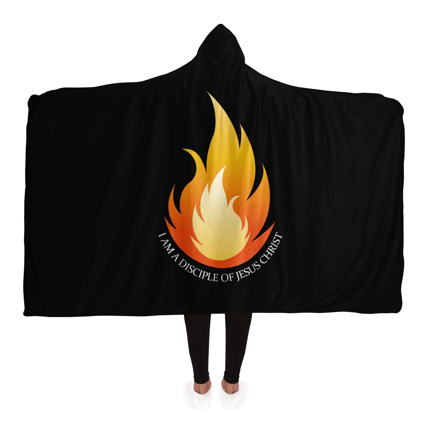 DISCIPLE OF CHRIST Hooded Blanket